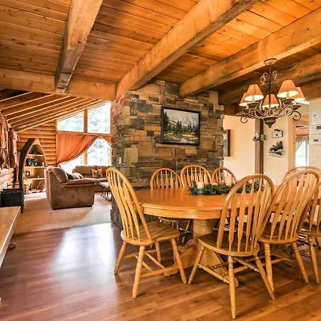Cozy Utah Cabin With Deck And Fire Pit! Duck Creek Village Exterior photo