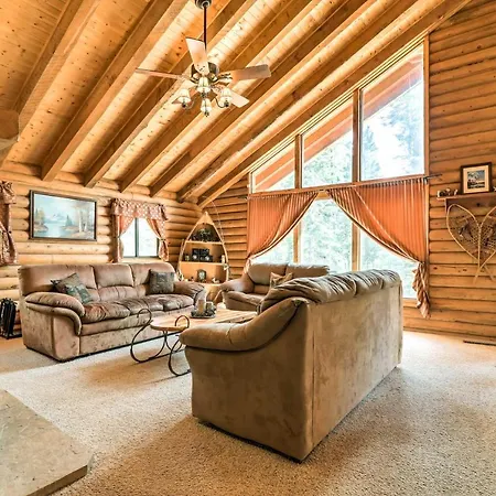 Cozy Utah Cabin With Deck And Fire Pit! Duck Creek Village Exterior photo